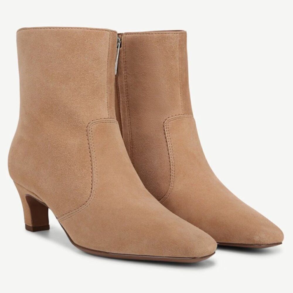Franco Sarto Alexandria Ankle Boot In Taupe